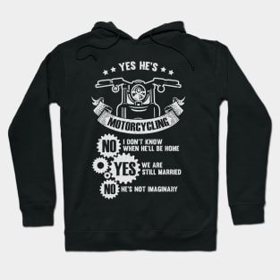 Funny Motorcyclist's Wife Gift Hoodie